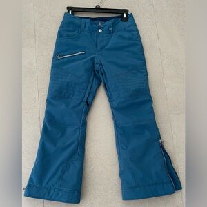 Obermeyer Size M Teen Snowboard Ski Pants with Zipper Details very good con